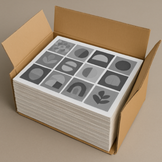 250 Bogen 500x700 in 1/1 auf PakoPharm (270g) sortenrein - KUNDENPAPIER! [#000848]